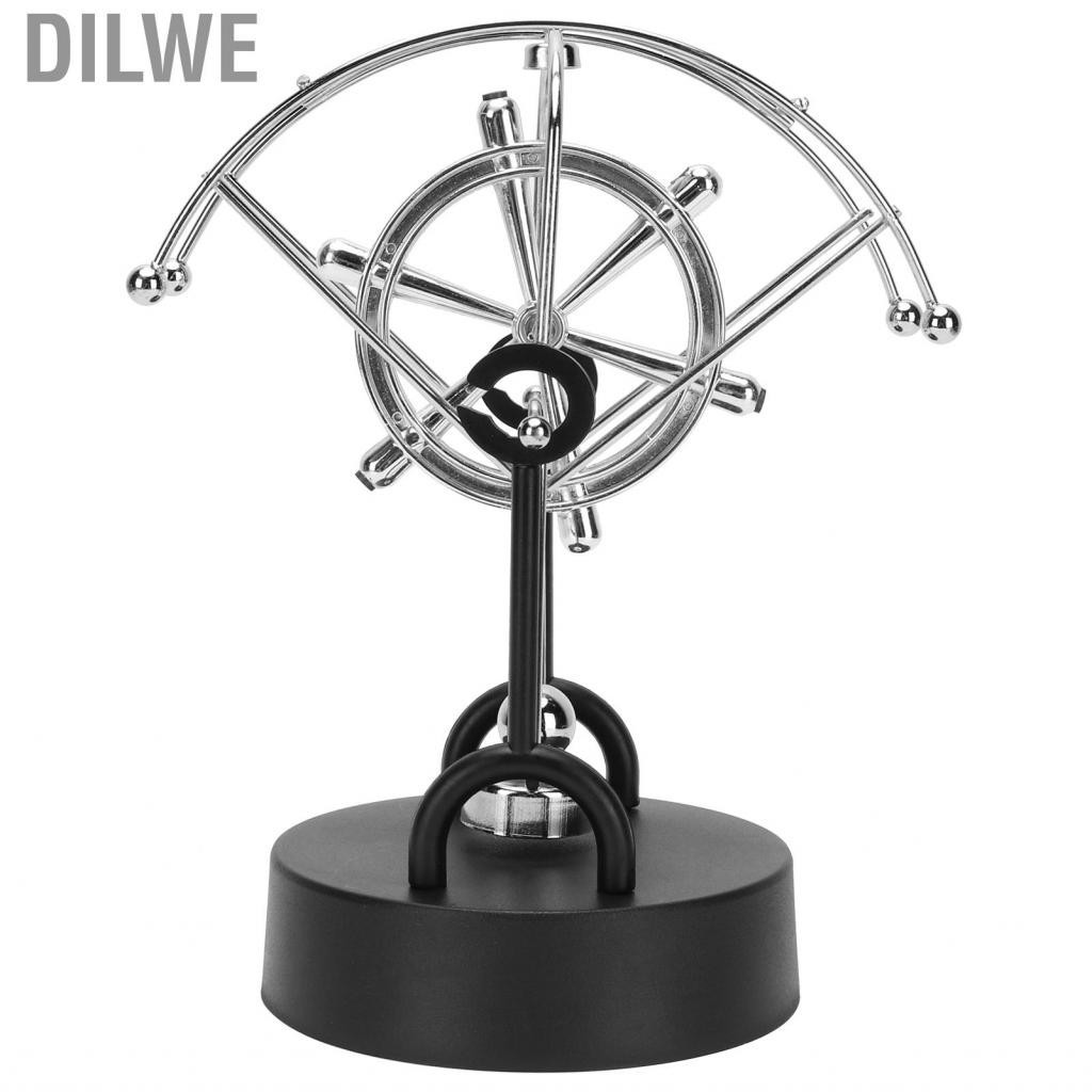 Dilwe Fan Shaped Magnetic Perpetual Motion Desk Toy Physical Swing ...