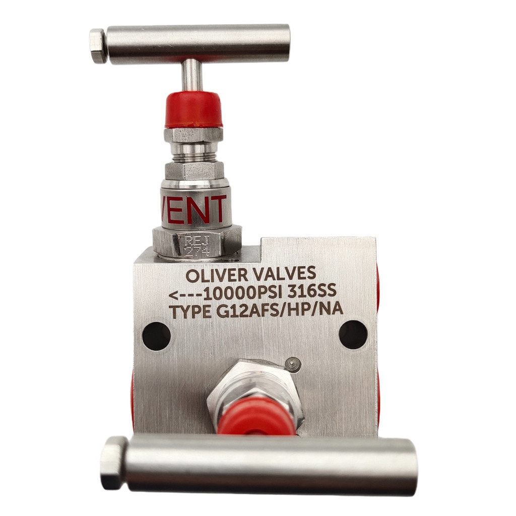 [100% Original] Oliver Valves - 2-Valve Manifold (Block & Bleed ...