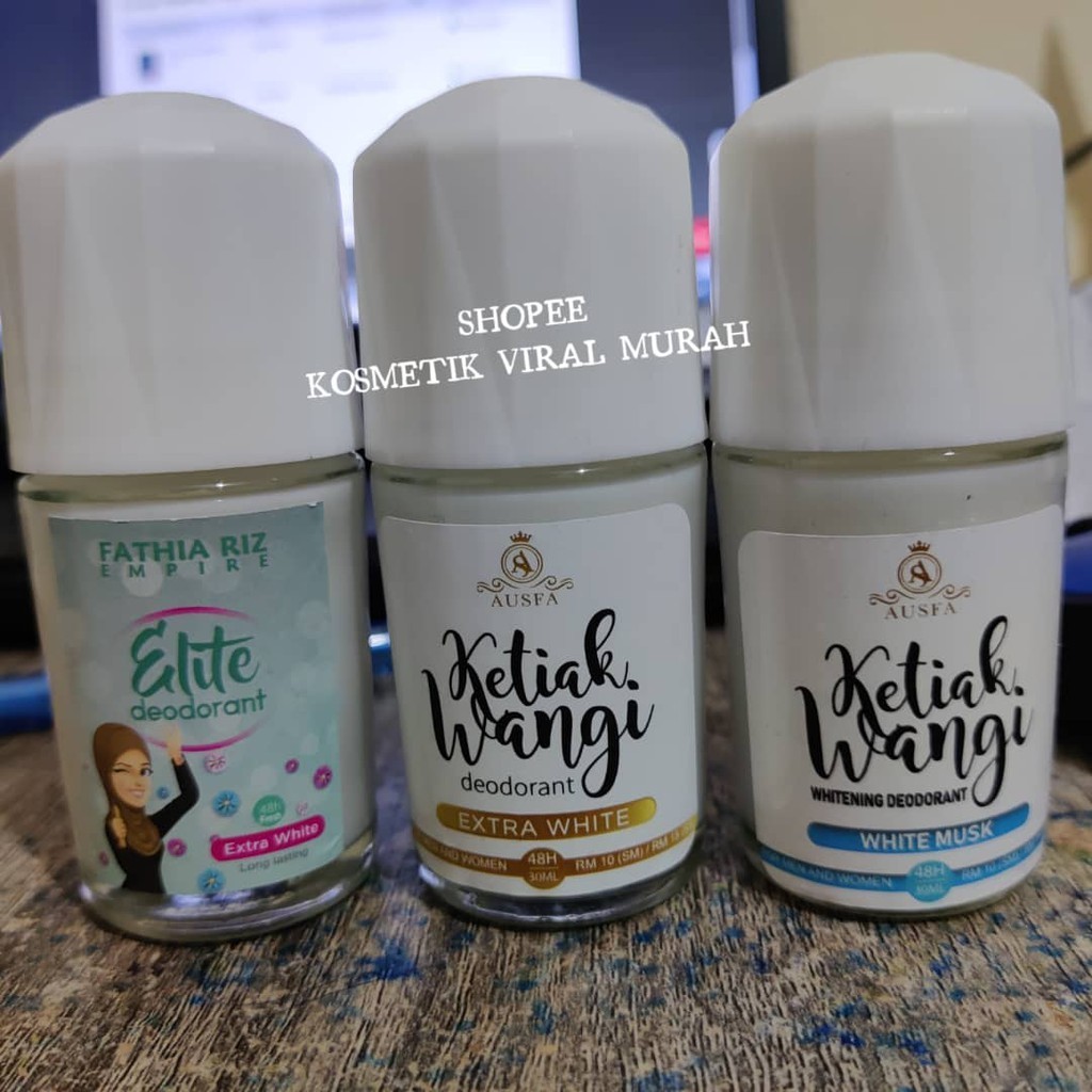 NEW WHITE MUSK KETIAK WANGI / EXTRA WHITE KETIAK WANGI / ELITE ...