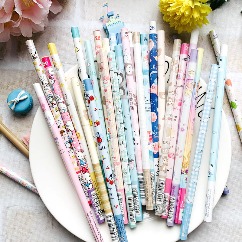 Japan Japan Limited Disney Sanrio Cartoon Wooden Pencil Made in Japan ...