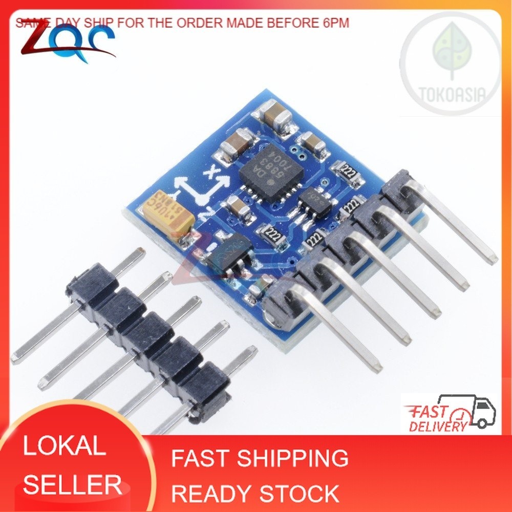 GY-271 HMC5883L 3V-5V Triple Axis Compass Magnetometer Sensor Module ...