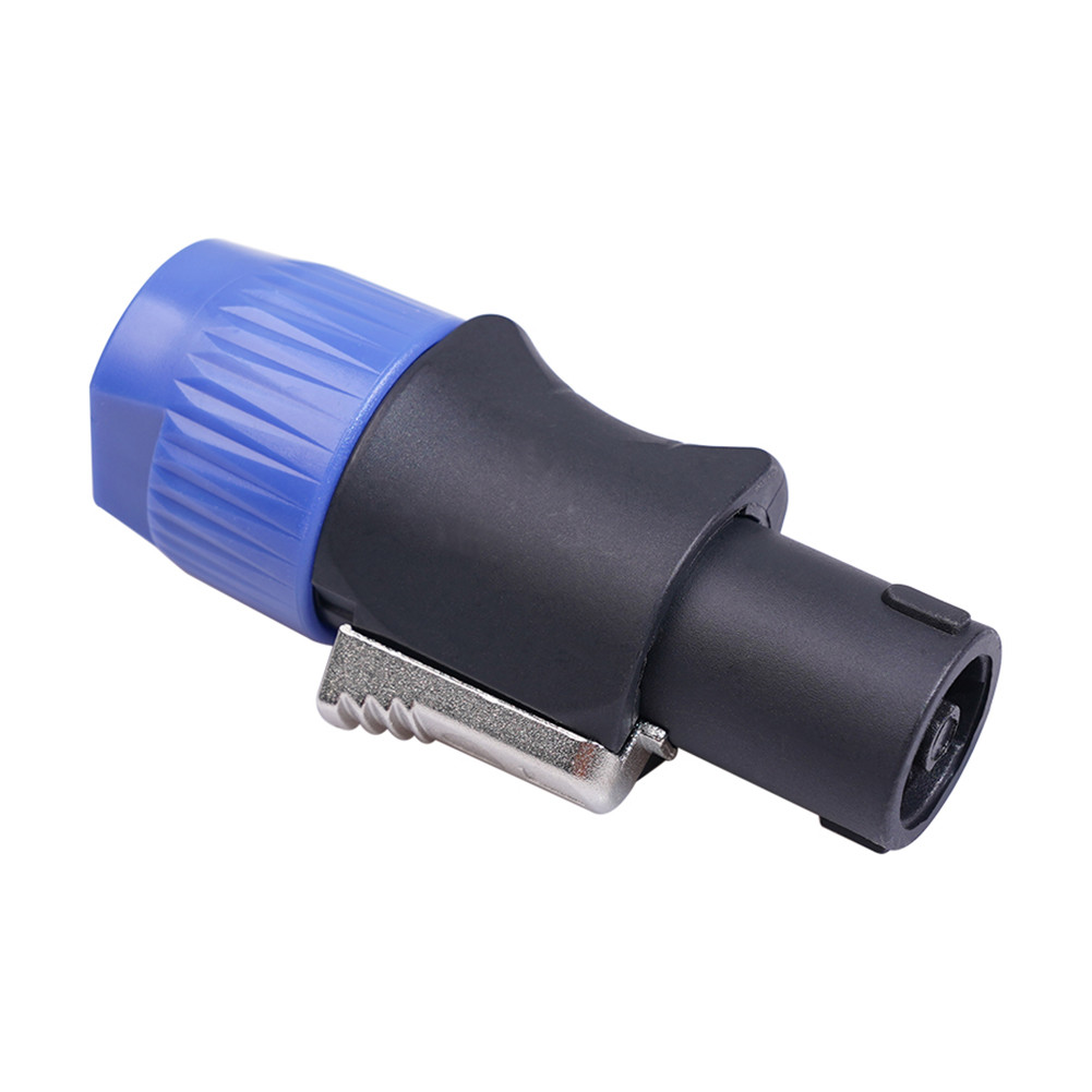 10pcs NL4FC Speaker Connectors 4 Pin Male Audio Speakon Ohm Plug ...