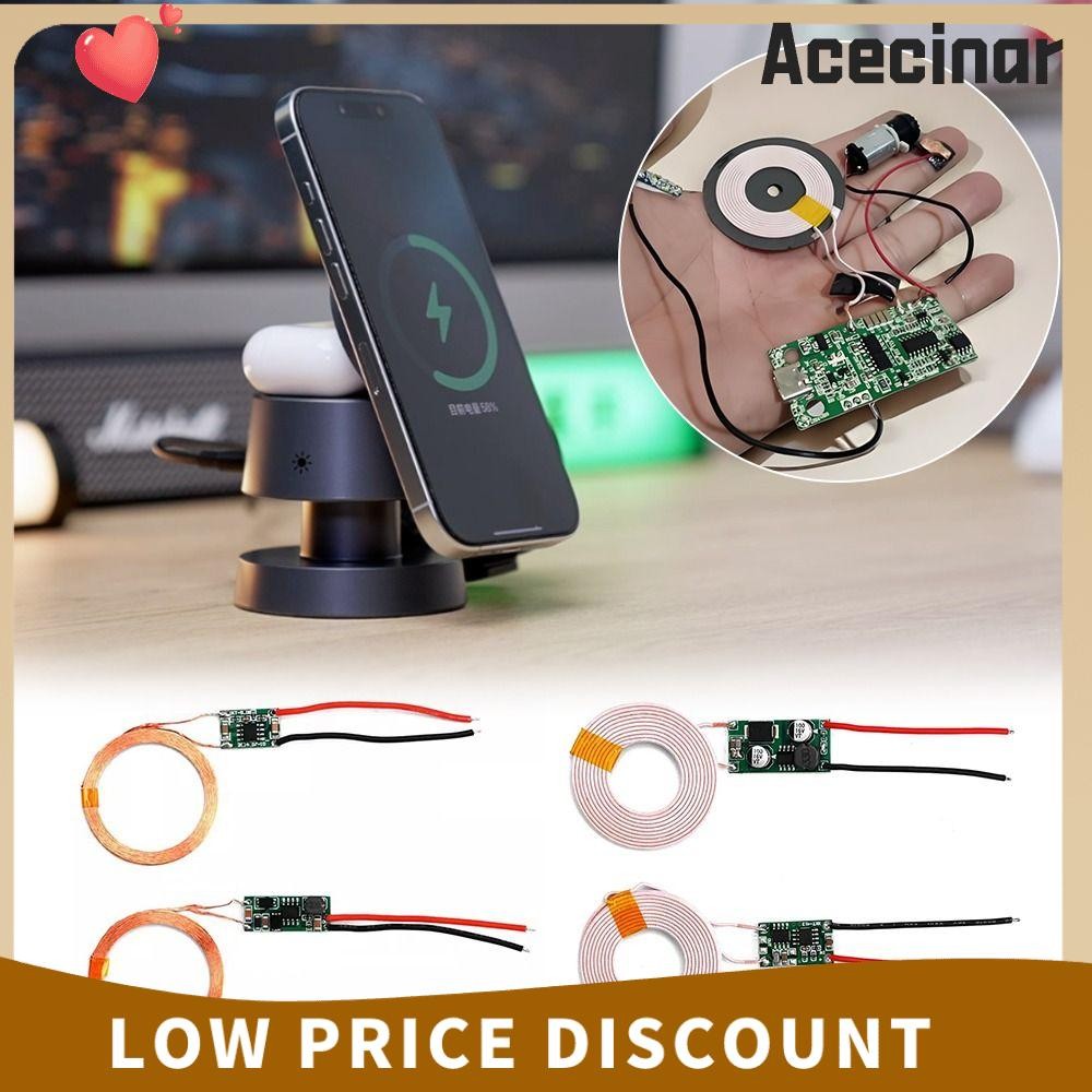 ACECINAR Wireless Charging Module, 5V1A/5V2A DIY Wireless Power Supply