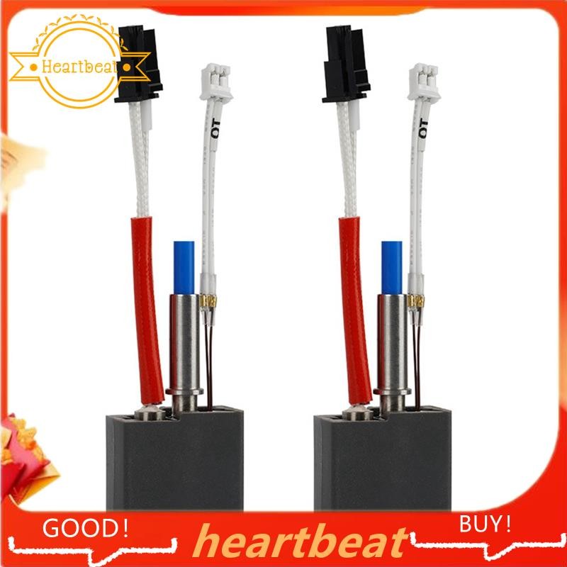 [Hot-Sale] 2sets Hot End Kit for Kingroon KP3S V1 24V 60W 0.4mm Brass ...
