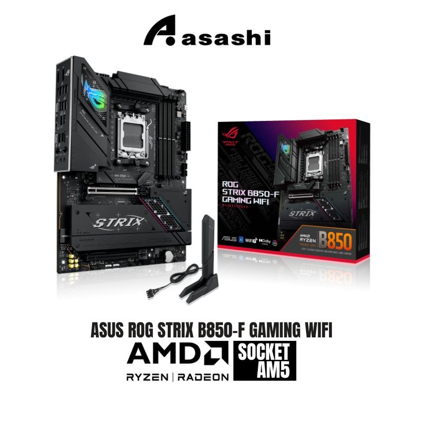 ASUS ROG STRIX B850-F GAMING WIFI (AM5) ATX Motherboard | Shopee Malaysia