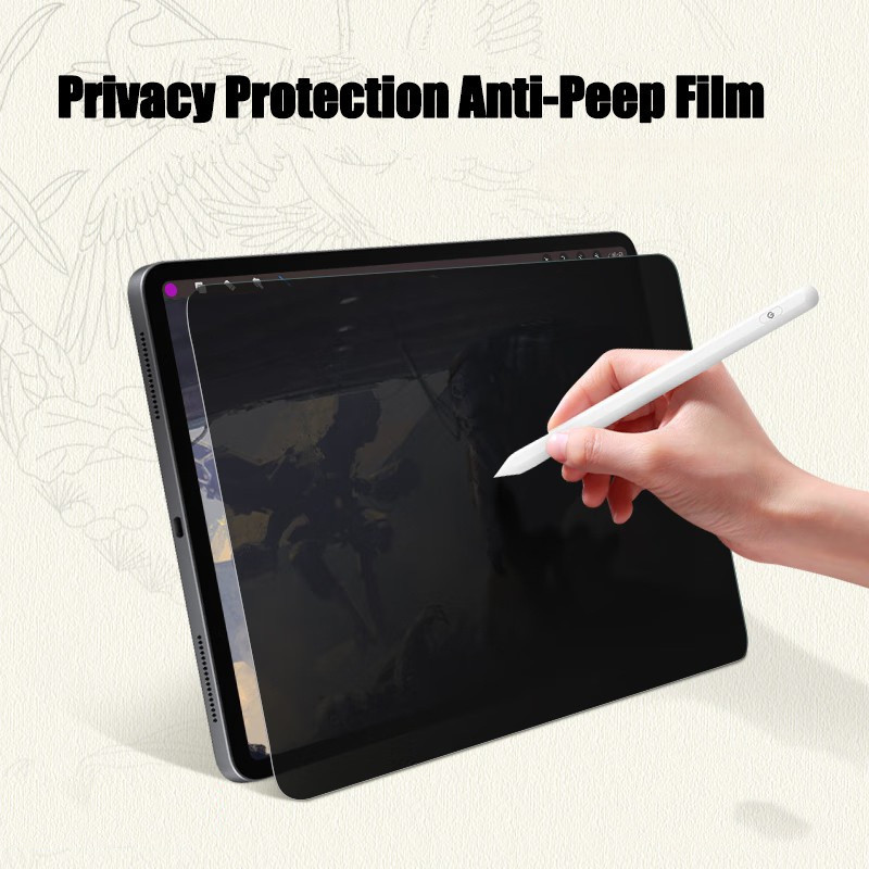 upscreen Blickschutzfolie für Apple iPad Pro 12.9 WiFi 2020 (4. Gen