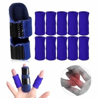 Adjustable Finger Splint Aluminum Strip Support Knitted Basketball ...
