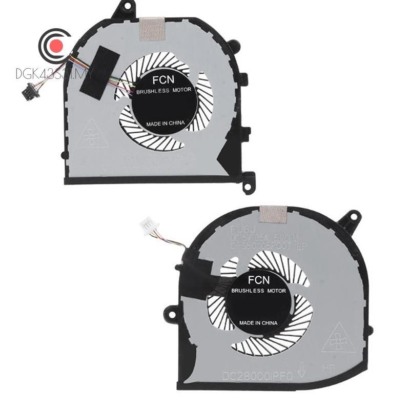 Laptop Cpu Cooling Fan For Dell Xps 15 9570 7590 Precision 5530 P56f002 Shopee Malaysia 7417