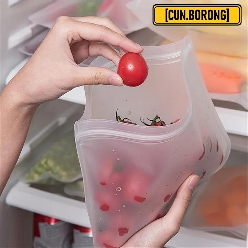 EVA Food Storage Bag | Leakproof Containers | Reusable EVA Sealed Bag ...