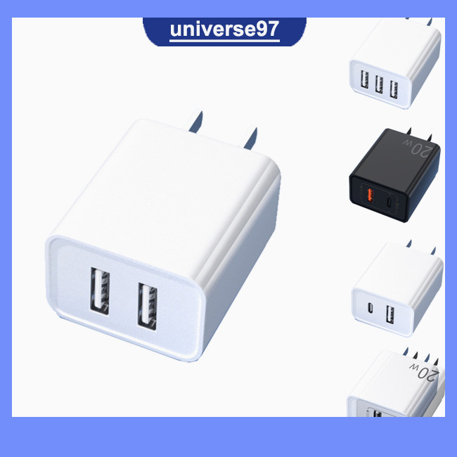 PING USB Wall Charger Block 20W Multi Port PD Power Delivery Fast ...