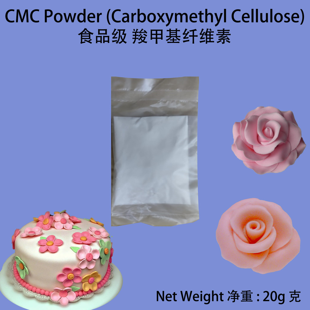 CMC Powder 20g (Carboxymethyl Cellulose) Food Grade / Tylose Powder ...