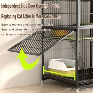 【in Stock】cat House Cat Cages Indoor Outdoor Enclosure With Super Large 