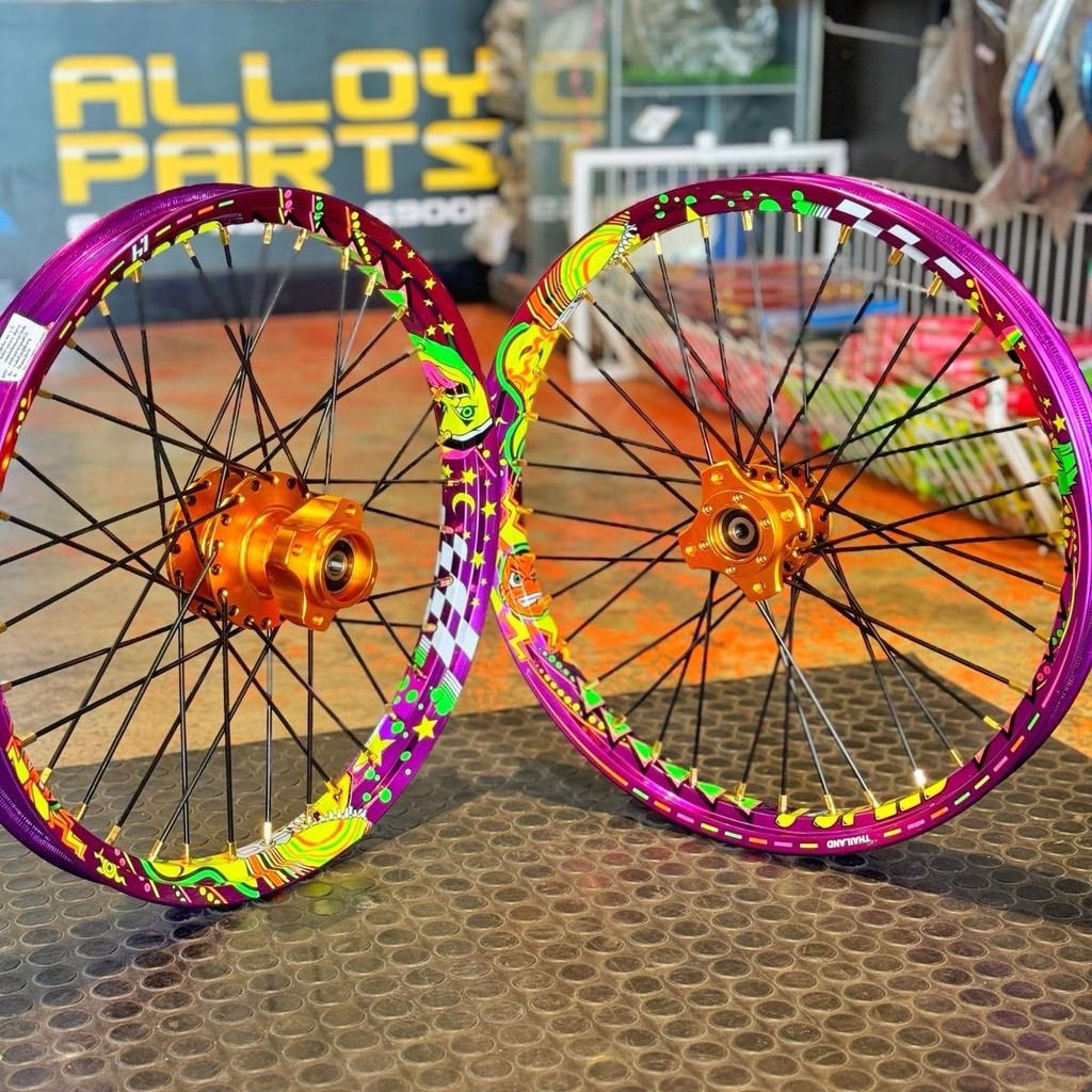 RIM ALLOY ROSSI 17 x 1.40 SIAP HUB ALLOY DRAG DEPAN DAN BELAKANG UNTUK ...