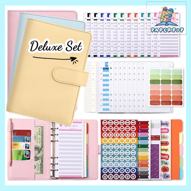 2024 Cash Planner A6 Premium Set Binder Cash Planner Notebook Cash ...
