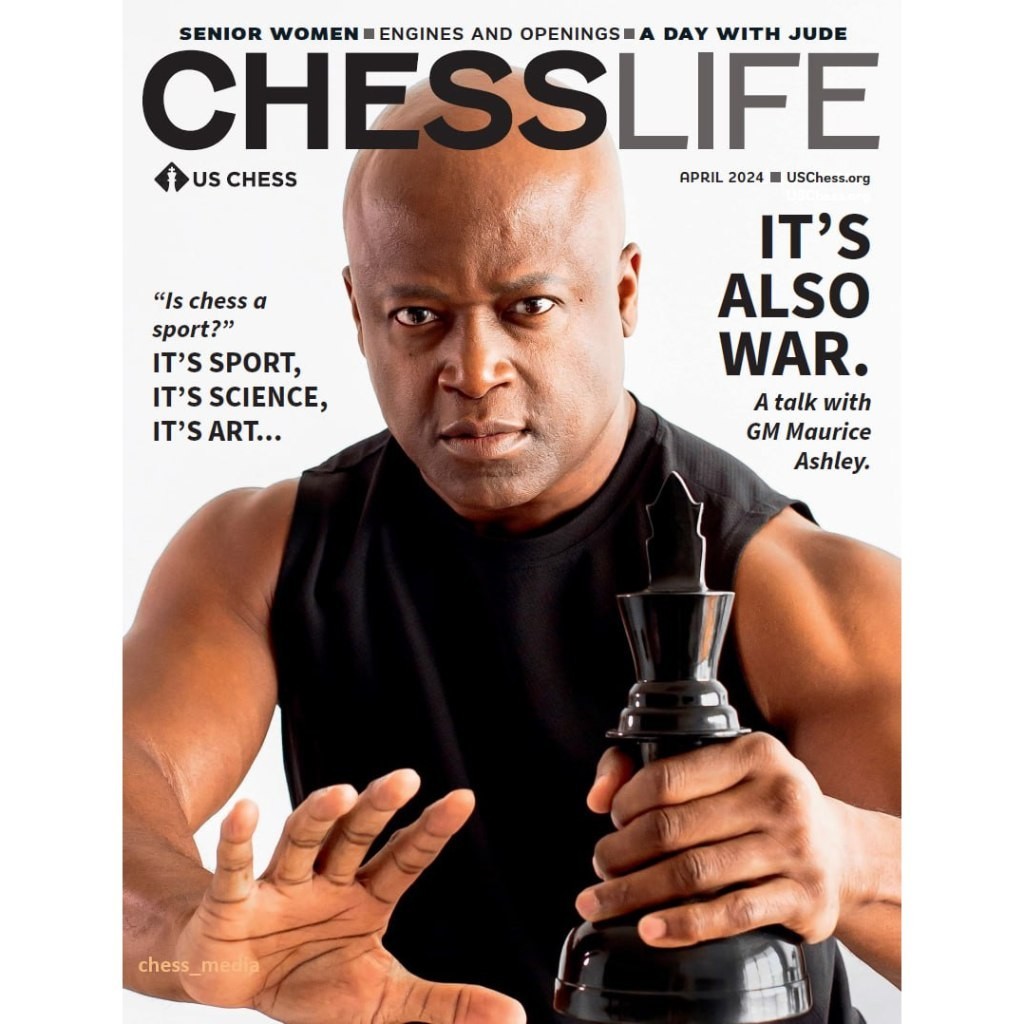 CHESS MAGAZINE | Chess Life Magazine 2024-04 April | Shopee Malaysia