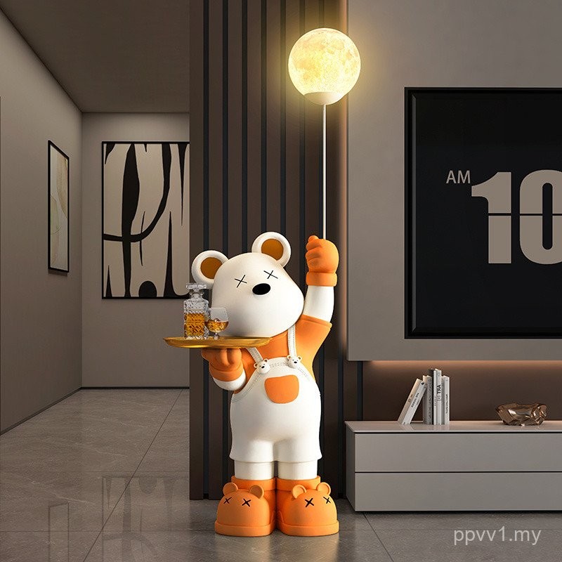 Light luxury ornaments, violent bear dolls small ornaments, living room TV cabi main image 1