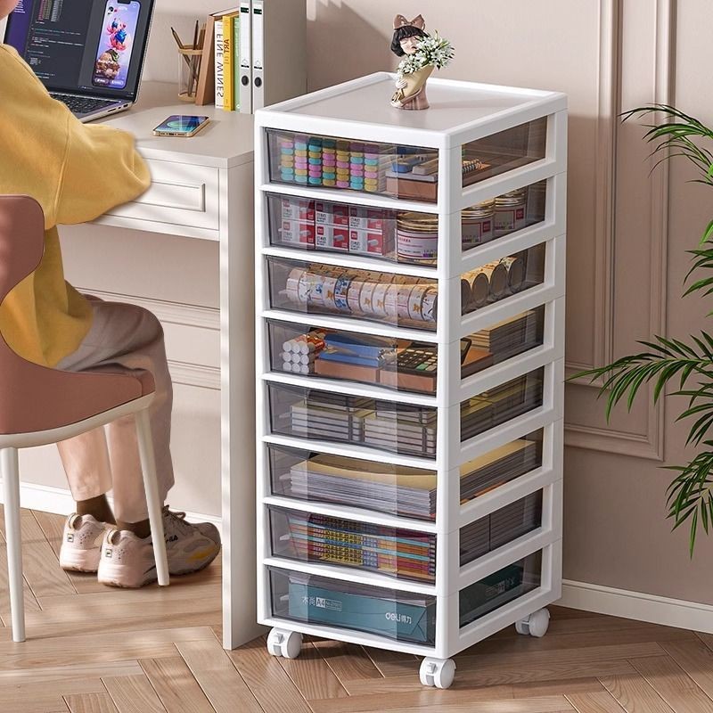 [1281 Person Praise] Desk Desk Storage Box Drawer Type A4 Test Paper ...