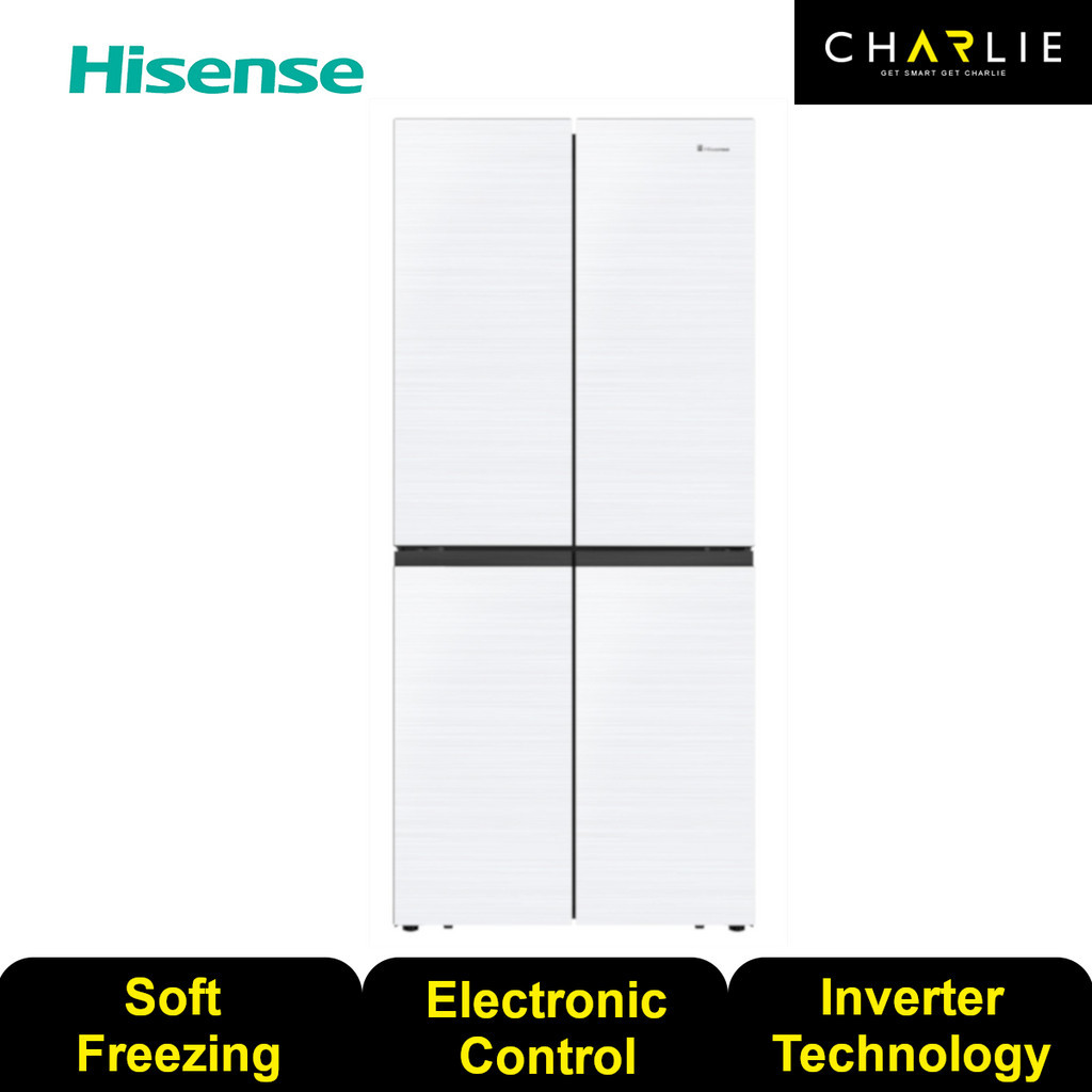 HISENSE RQ568N4AWU 520L 4 DOOR INVERTER FRIDGE REFRIGERATOR Shopee