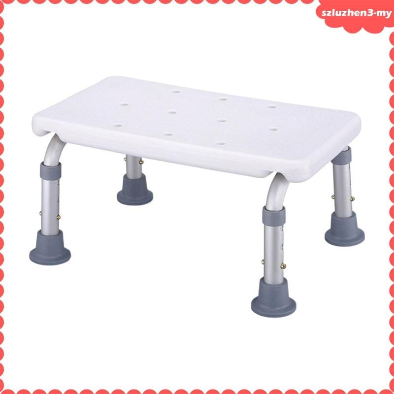 [SzluzhenbcMY] Shower Stool, Bathtub Step Stool Supports Up to 300 Lbs