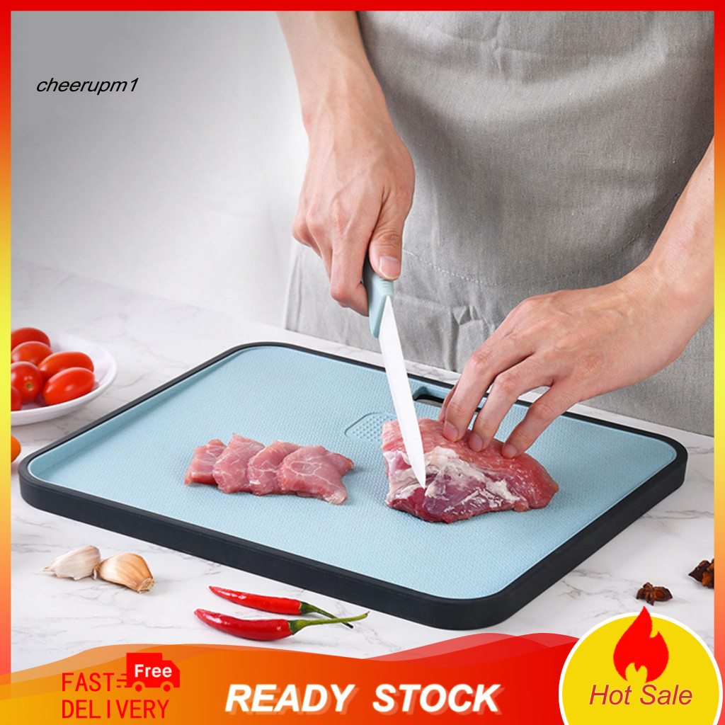 CHEER Cutting Board for Meat and Vegetables Dishwasher Safe Cutting