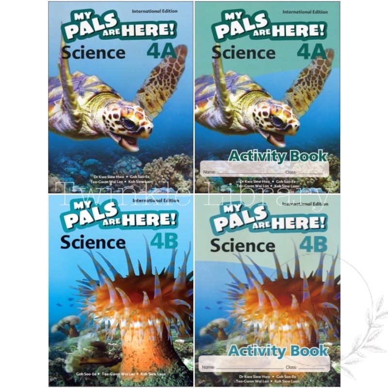 My Pals are Here Science 4A 4B Textbook & Activity Book International ...