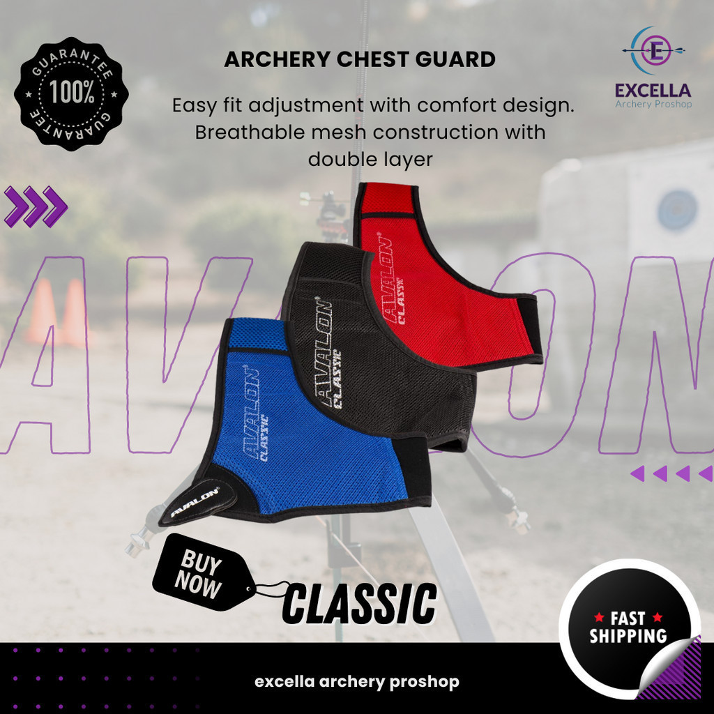 [ New ] Avalon Archery Chest Guard Classic / Excella Archery