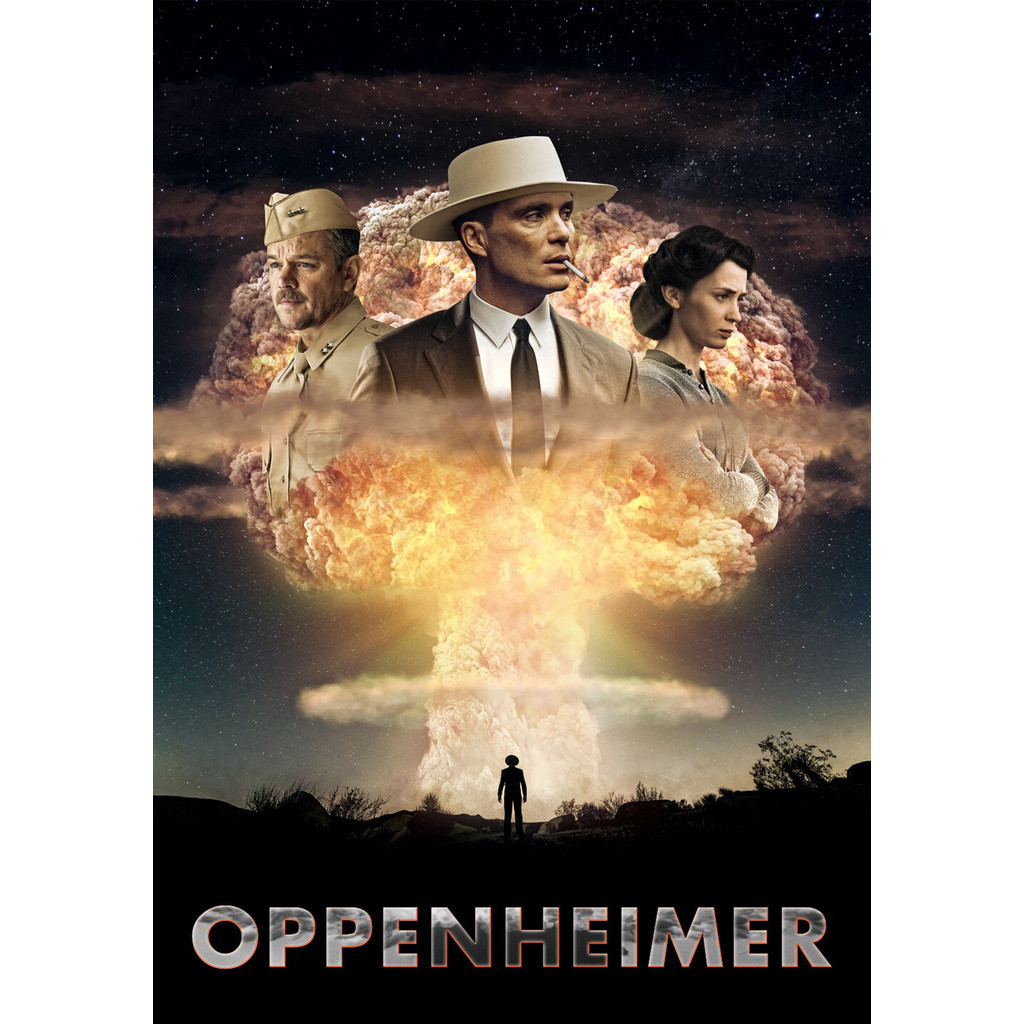 Oppenheimer 2023 DVD New Movie Master Subtitles Thai Voice