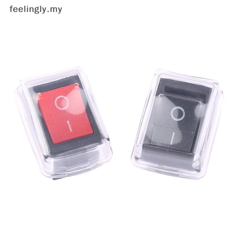 [TOP] 5Pcs Push Button Mini Switch 2Pin Snap-in On/Off Rocker Switch ...