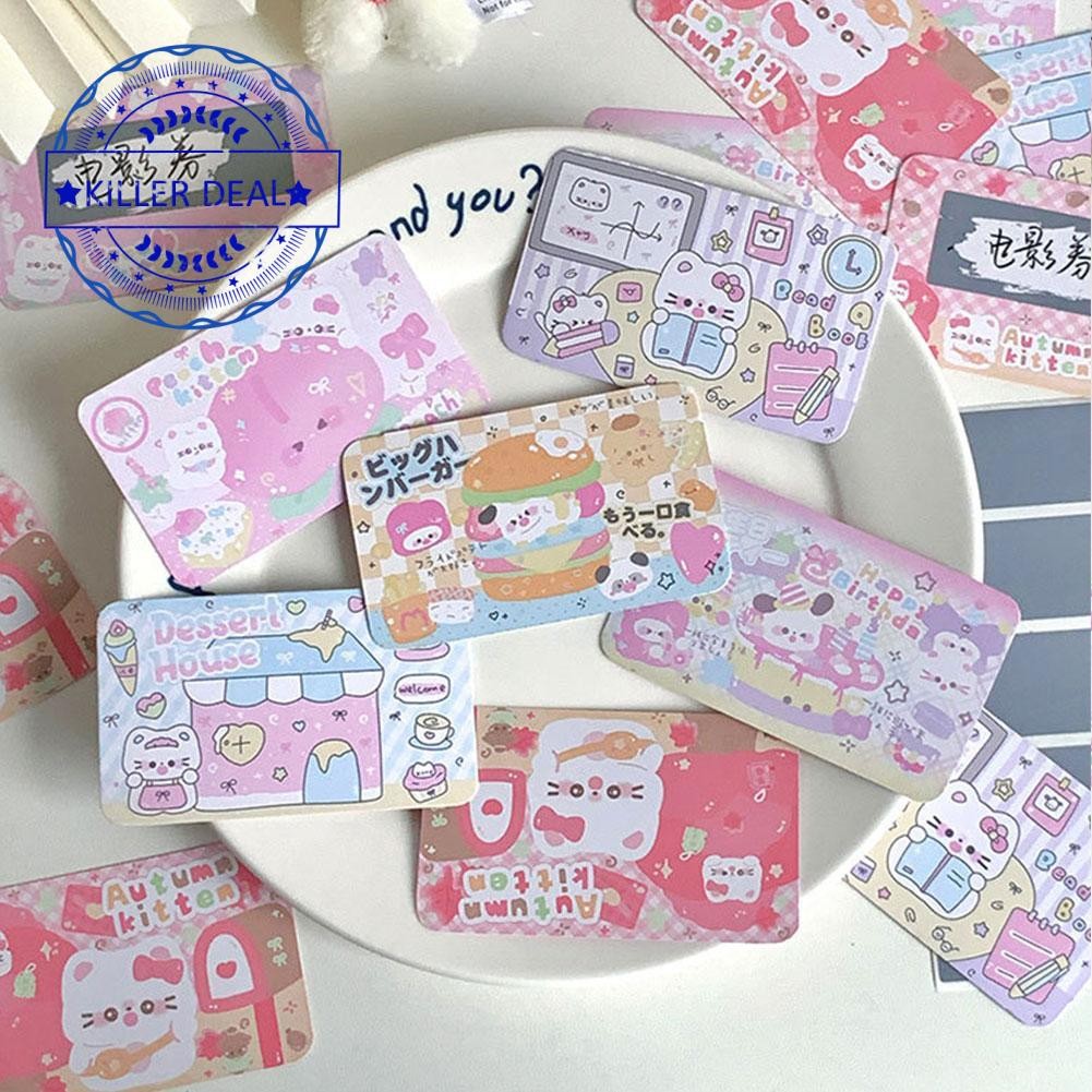 MAELOVE2 Diy Christmas & New Year Scratch Cards Lucky Reward ...