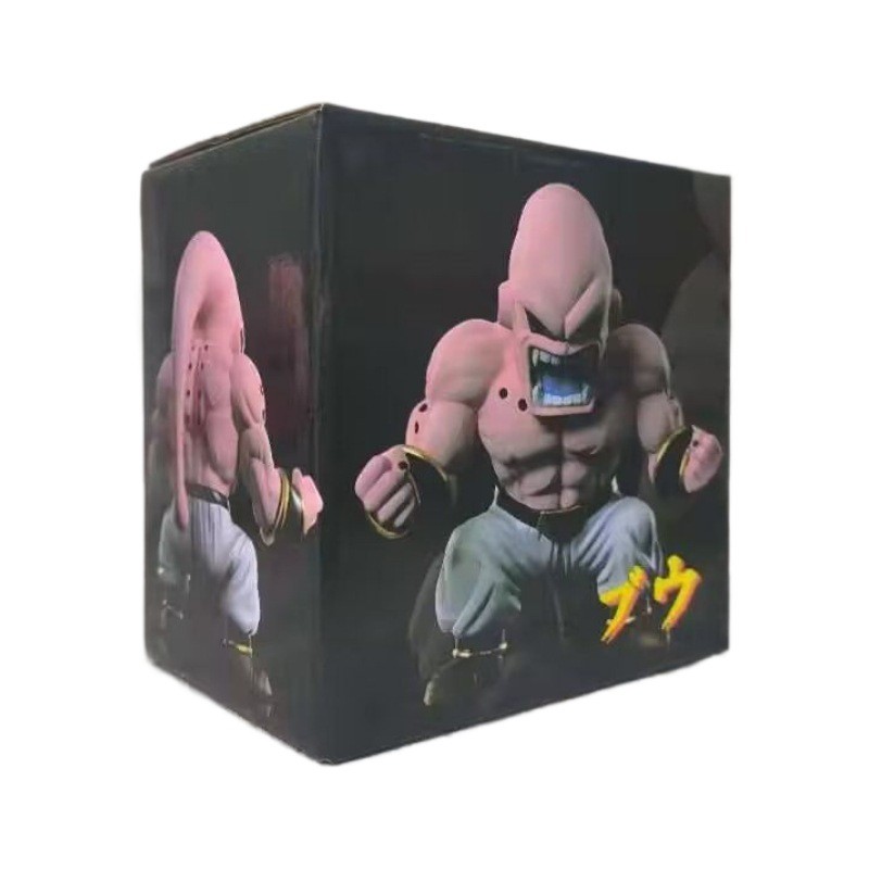 Dragon Ball Saiyan Muscle Buu Evil Majin Q-Version Standing Pose Anime ...