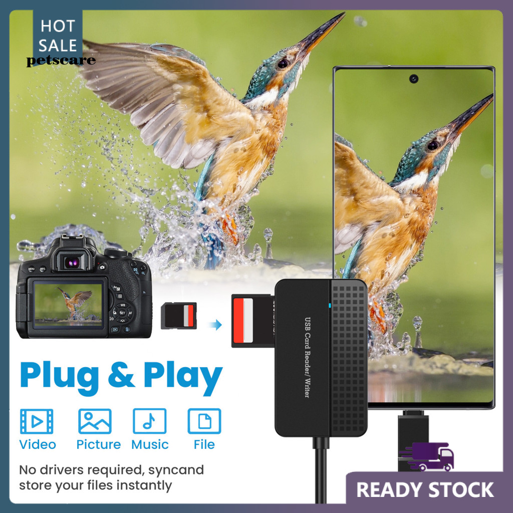 QCA Usb 3.0 Cf Card Reader Usb 3.0 Camera Card Reader Highspeed Usb 3.