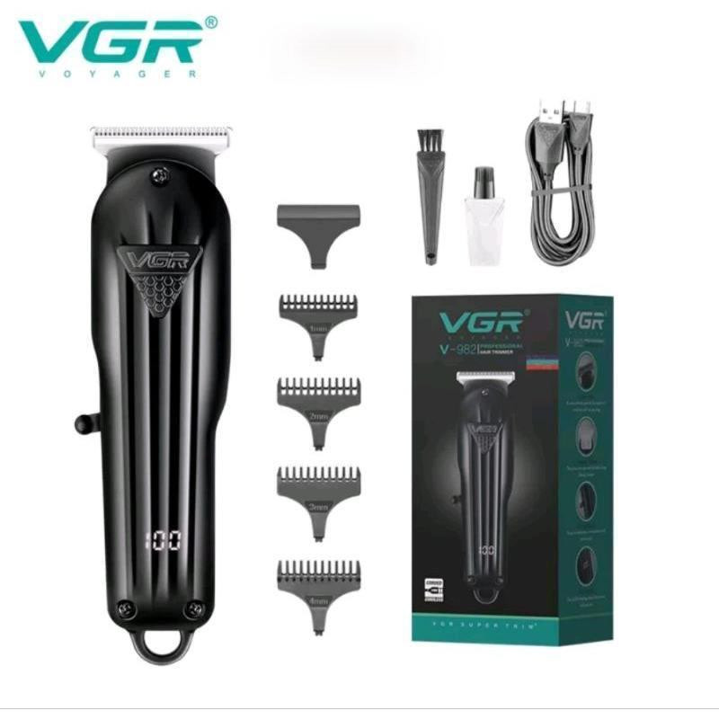 VGR V-982 Zero Adjustable Professional Rechargeable Hair trimmer Metal ...