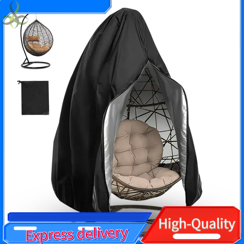 Double Egg Chair Cover, Egg Chair Covers Waterproof with Zipper and
