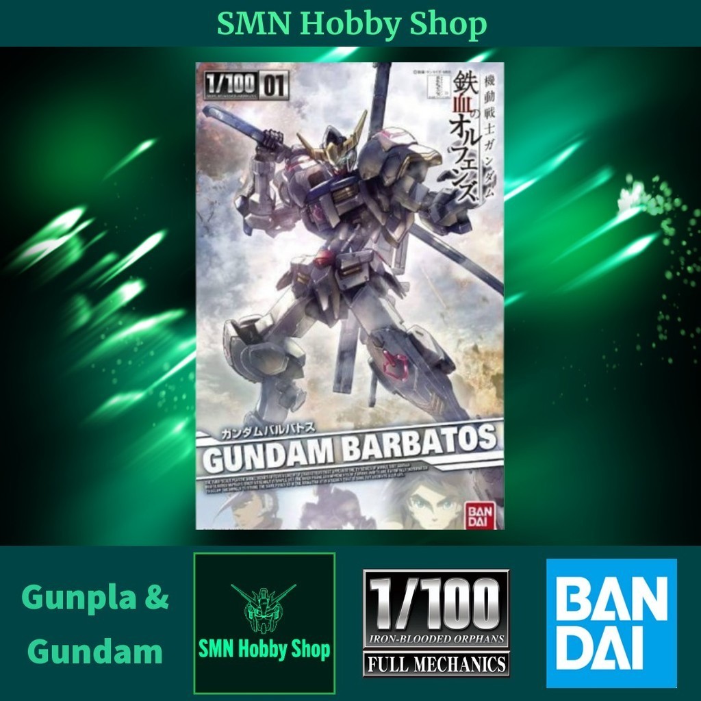 Bandai - Maquette Gunpla - Gundam - MG 1/100 GUNDAM BARBATOS - robot à