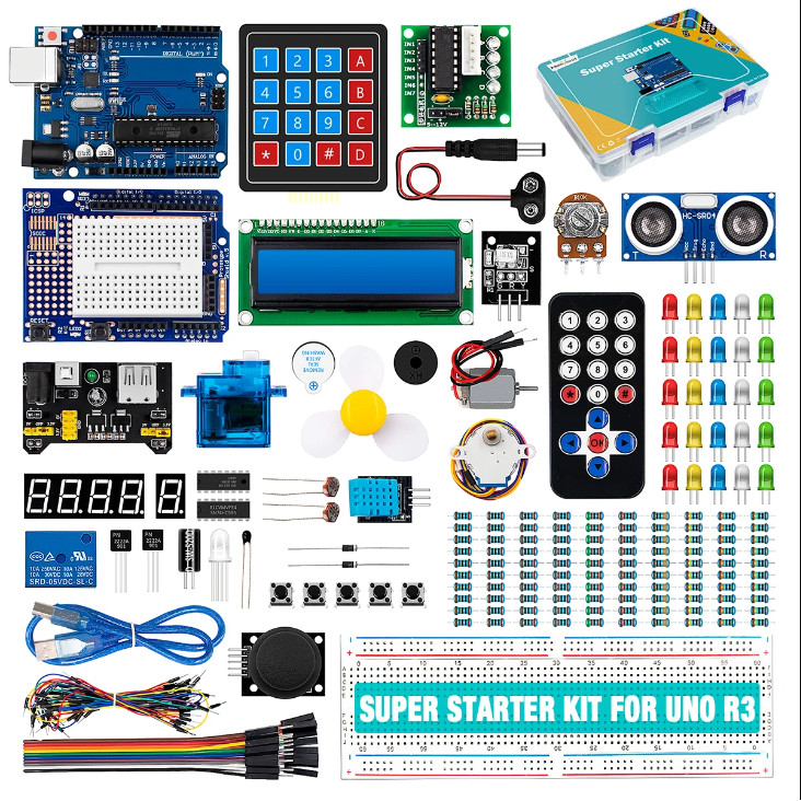 [Ready Stock]Super Starter Kit/Learning Kit for UNO R3 Project with ...