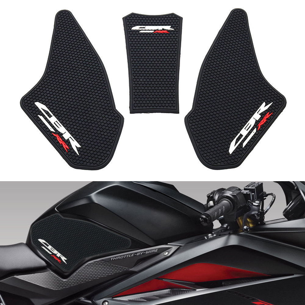 Voor YAMAHA MT-07 MT07 2018-2019 Motorfiets Anti Slip Tank Pad Sticker Pad Side Gas Knee Grip Protector MT07 Fiber Textuur Versieren (Color : 2