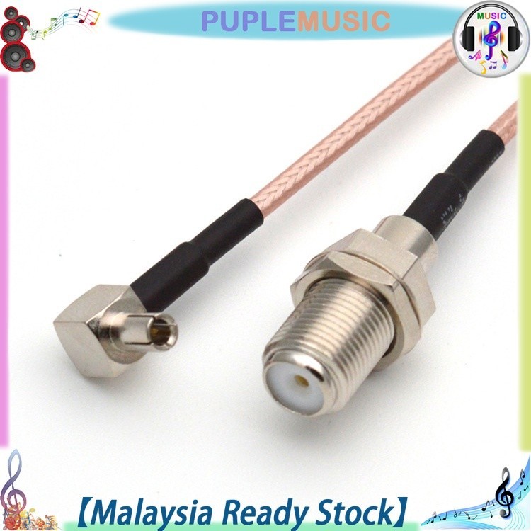 Rf coaxial adapter cable F female to TS9 male plug RG316 Cable material ...