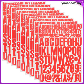 10 Sheets Letter Stickers Letters For Poster Board Number Decals Laptop 