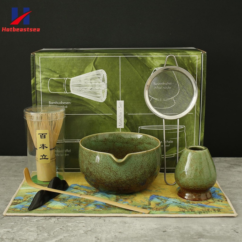 Matcha Tea Set Versatile Sturdy Matcha Whisk and Bowl Set for Gifts ...