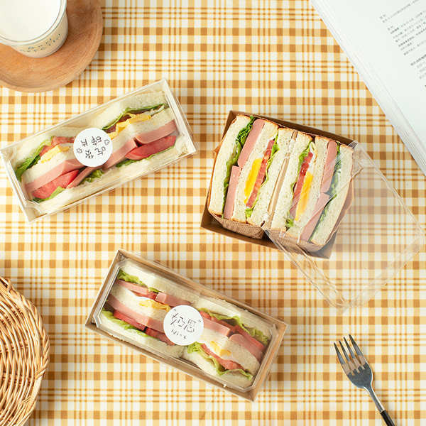 Influencer Sandwich Packaging Box Pork Floss Scallop Picnic Box Xuemei ...
