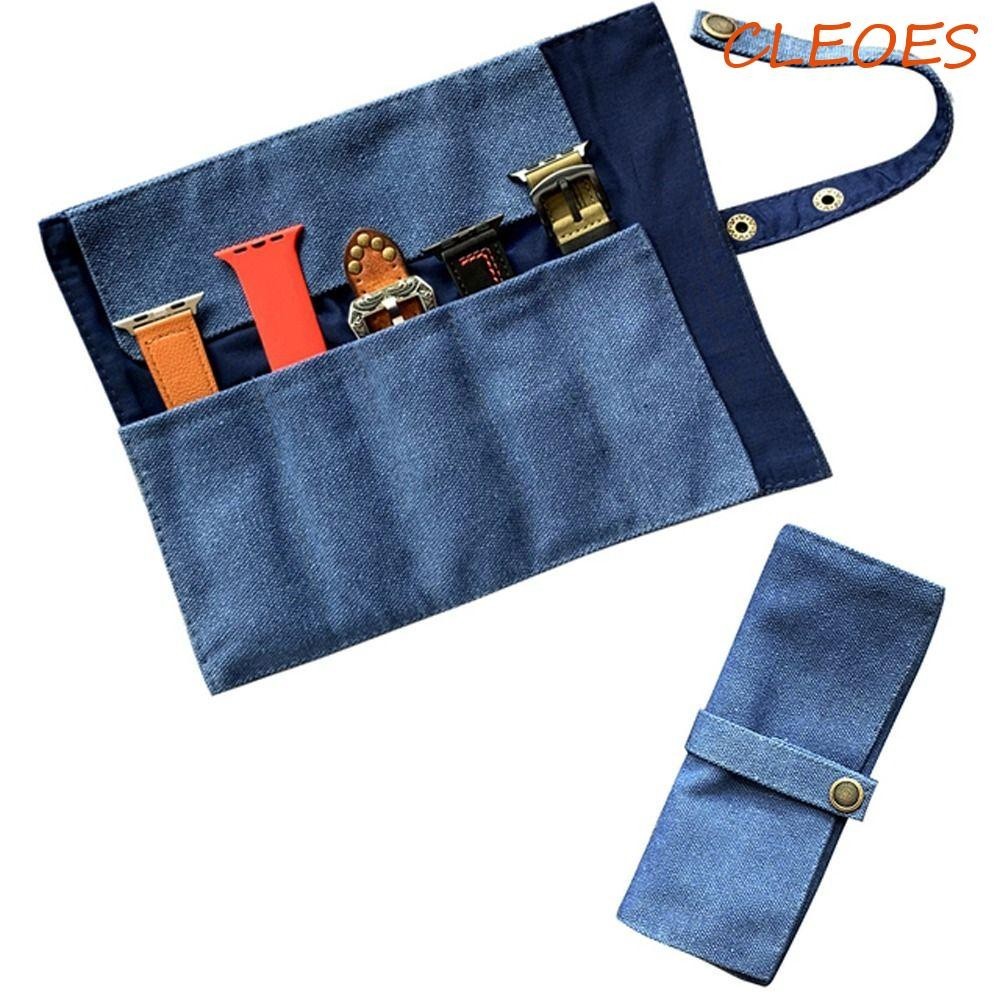 CLEOES Watch Strap Storage Bag Watch Band Box Watch Travel Case Pouch ...