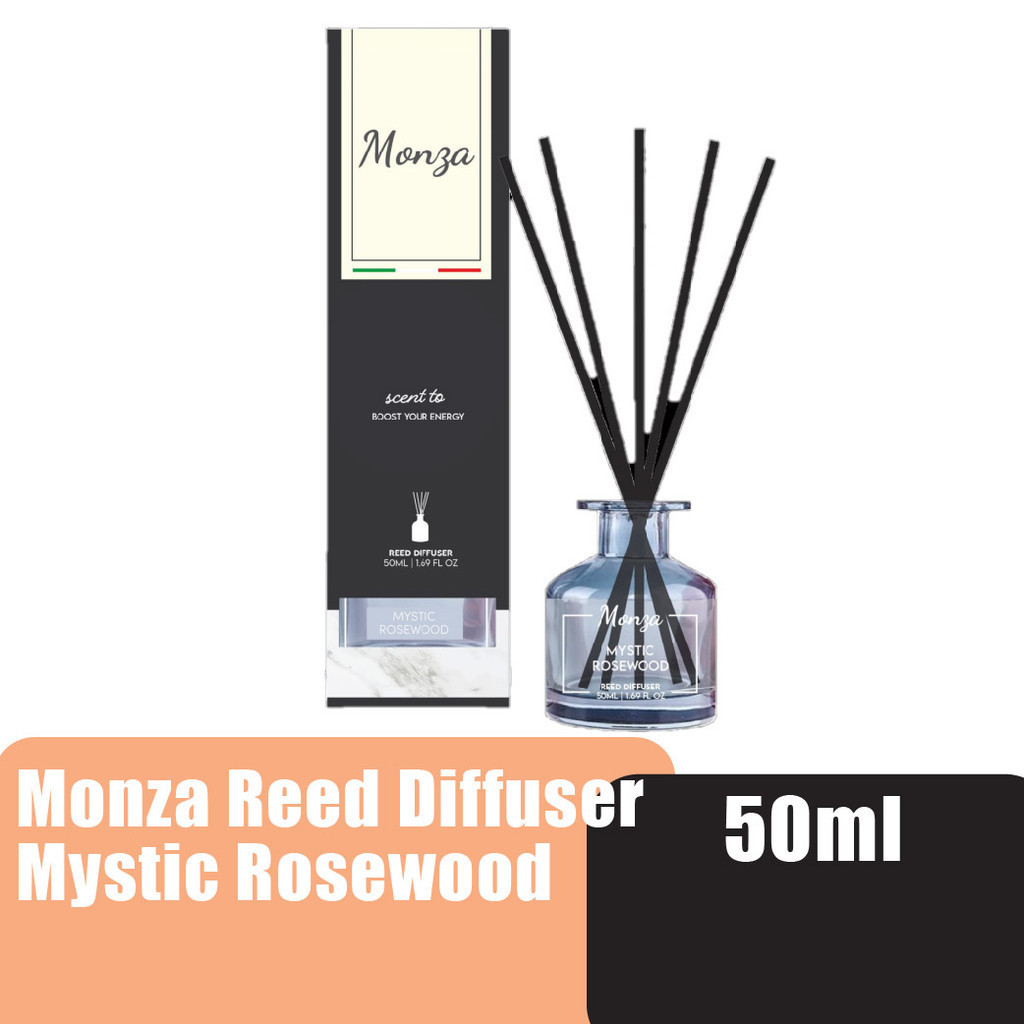 Monza Reed Diffuser Lilac Whisper 50ml - Aroma Diffuser Air Freshener ...