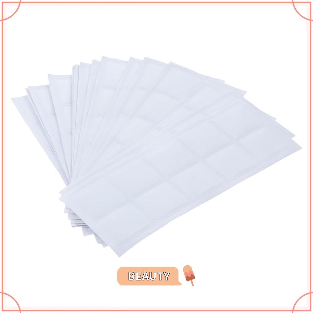 BEAUTYONE Necklace Display Cards, PVC 3.7*4.2cm Necklace Chain Adhesive