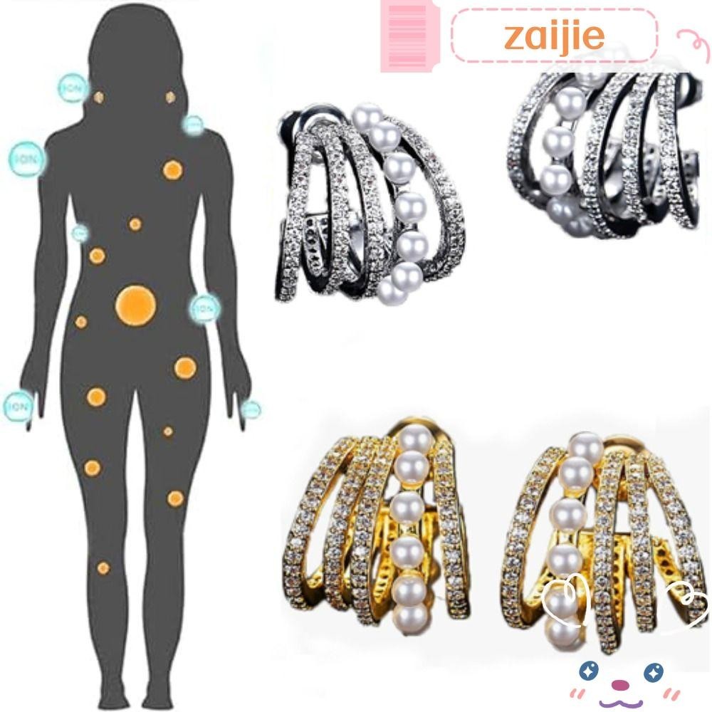ZAIJIE Lymphatic Earrings, Acupuncture Earrings for Anxiety and Stress