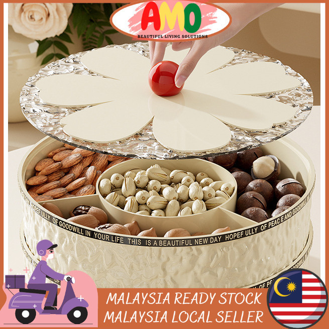 Premium Bekas Biskut Kuih Raya Fruit tray Candy Tray Nut Box Container ...