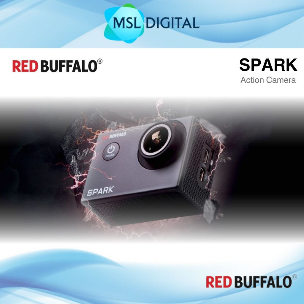 Red Buffalo Spark Action Camera | Shopee Malaysia