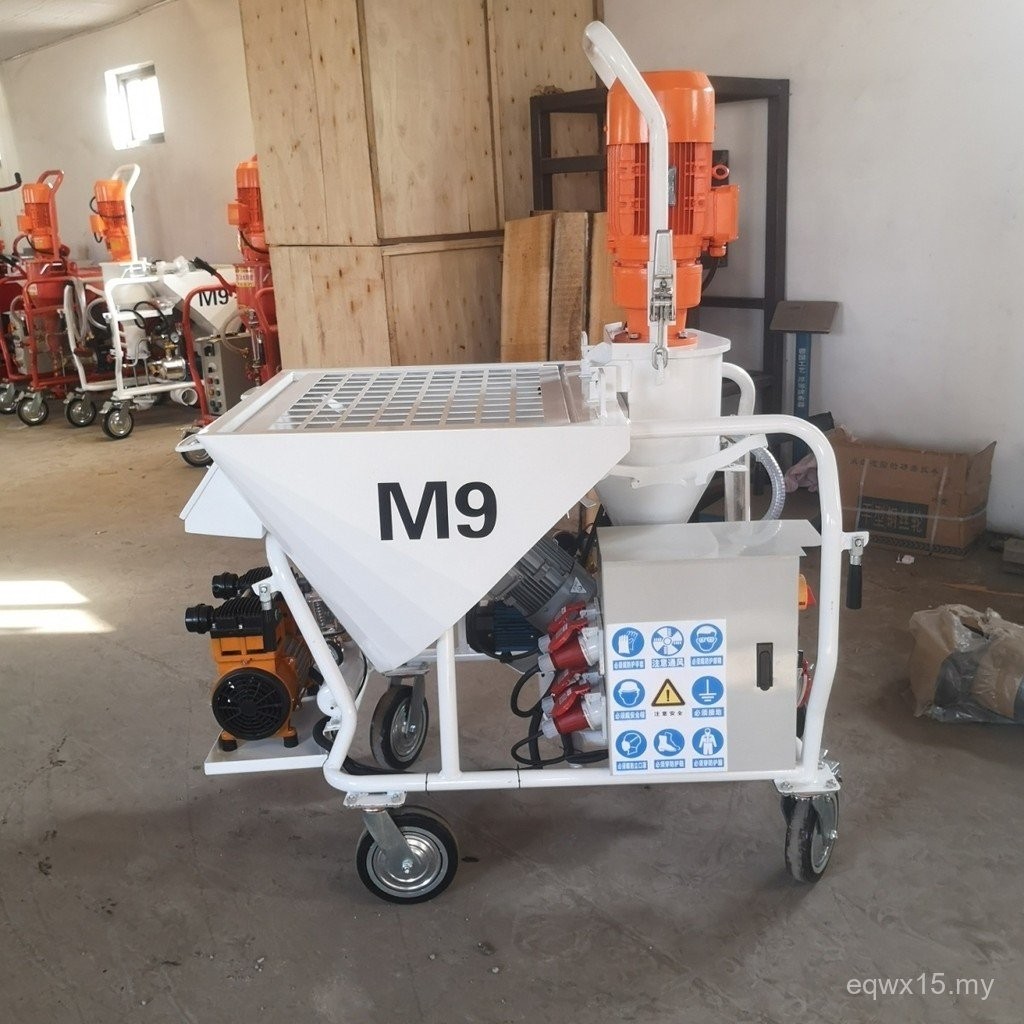 Fully Automatic Painted Plaster Sprayer Powder Wall Ash M9 Imported ...