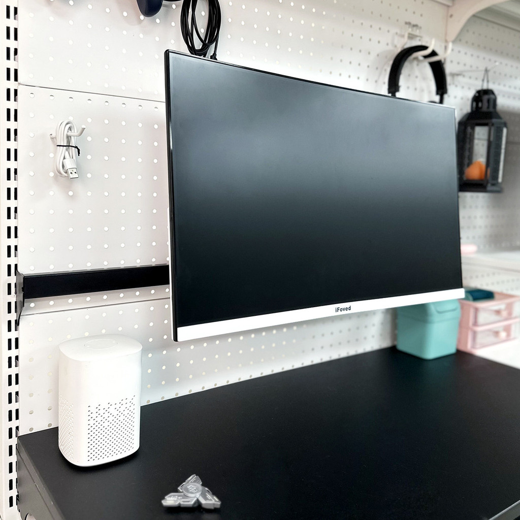 4I Skrin Stand Monitor Stand Perkakasan Papan Lubang Aksesori Rak Buku ...