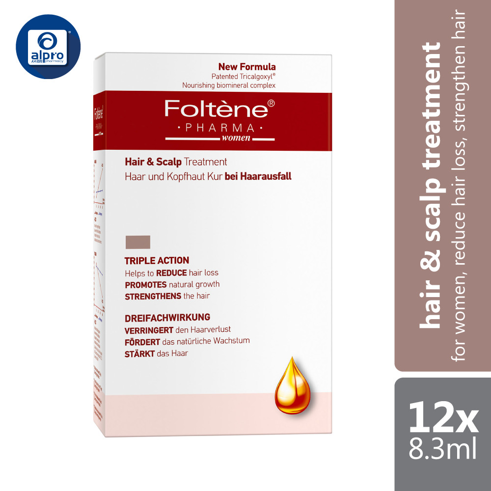 Foltene Pharma Hair & Scalp Treatment Women (12 x 8.3ml) Shopee Malaysia