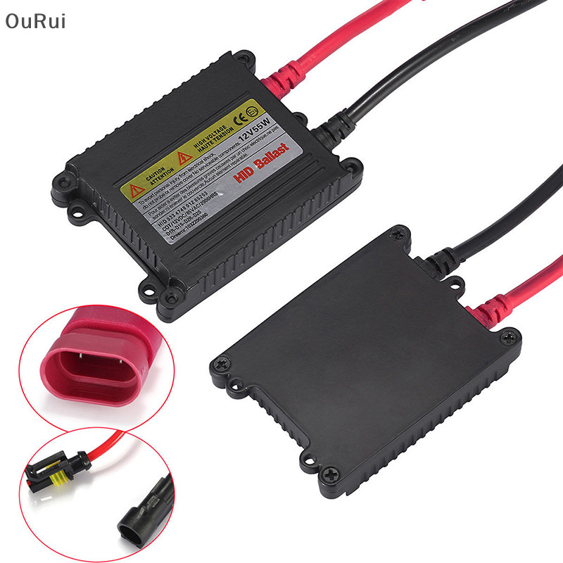 【OR】 55W HID Ballast Digital Slim HID Xenon DC Ballasts Replacement ...